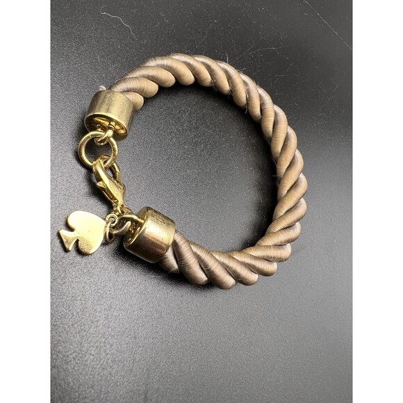 Twisted Rope Taupe Bracelet - Picture 1 of 5